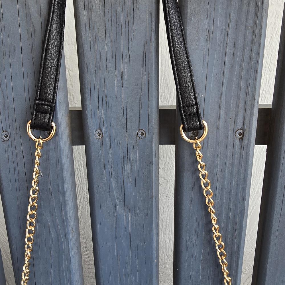 Chic Black Beaded Evening Clutch - Picture 8 of 16